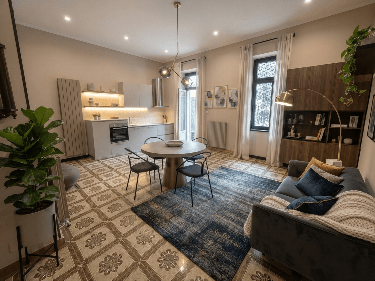 01 NUDA PROPRIETA’ – TRILOCALE MQ. 86 CON AMPIO GIARDINO PRIVATO.