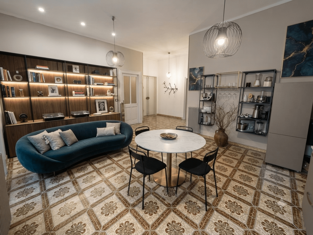 NUDA PROPRIETA’ – TRILOCALE MQ. 86 CON AMPIO GIARDINO PRIVATO.
