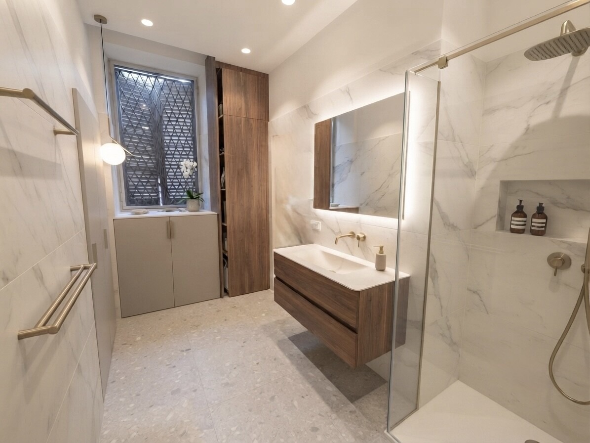 NUDA PROPRIETA’ – TRILOCALE MQ. 86 CON AMPIO GIARDINO PRIVATO.